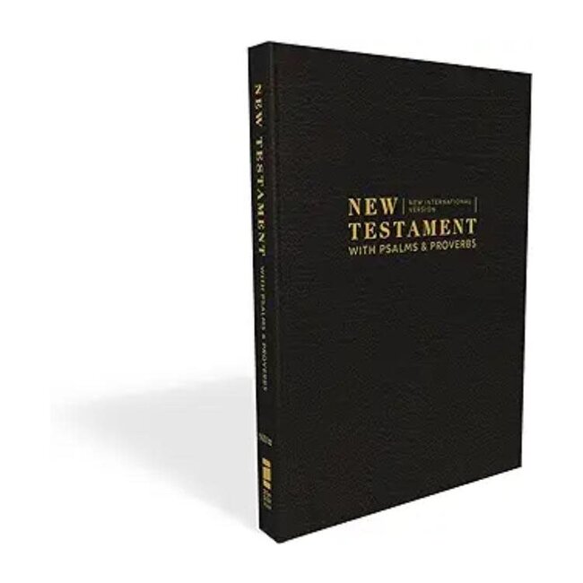 NIV New Testament with Psalms & Proverbs - Black