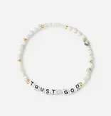 Trust God Letter Bracelet - Small