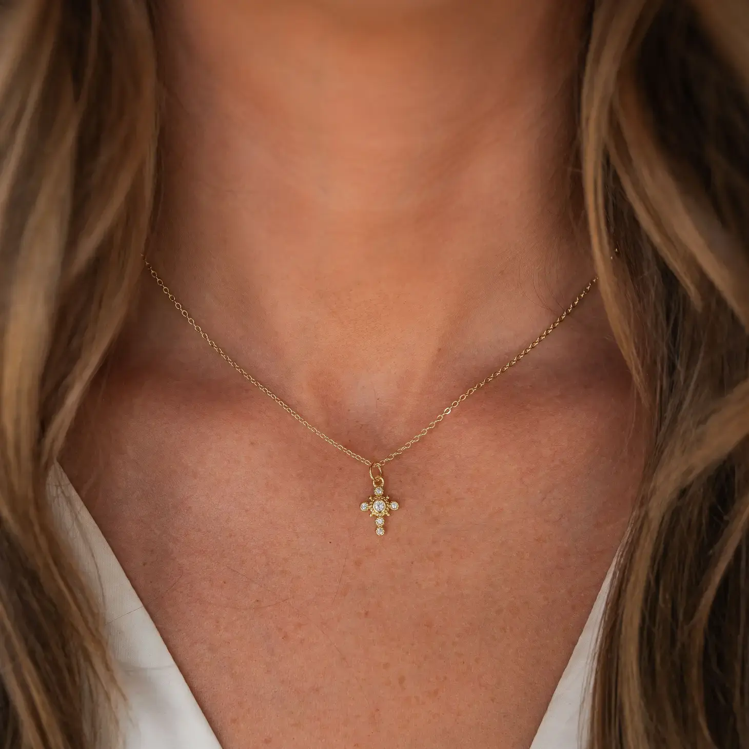 The Way Necklace - Cross