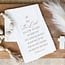 Bless You and Keep You Scripture Tea Towel