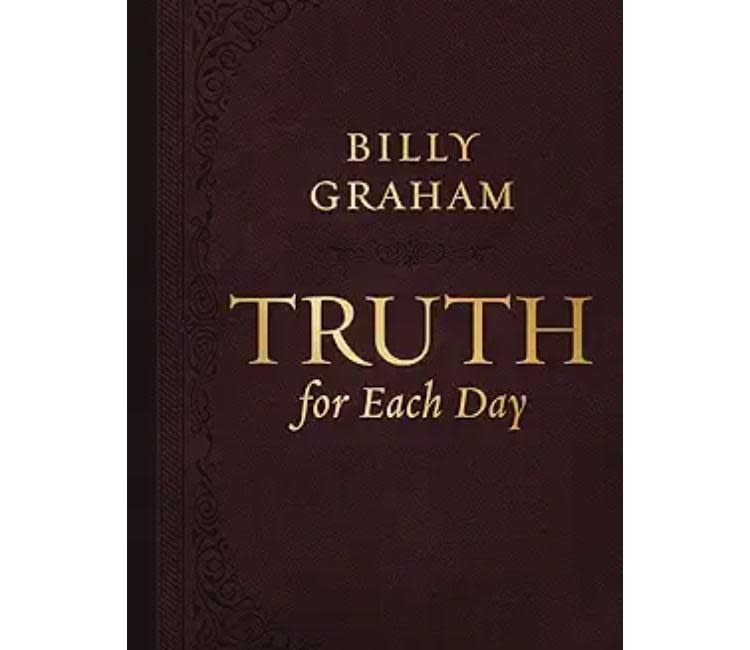 Billy Graham Truth for Each Day, Large Text Leathersoft