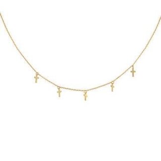 Cross Charm Necklace