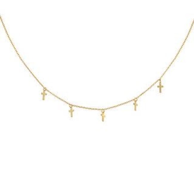 Cross Charm Necklace