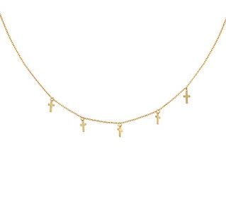 Cross Charm Necklace