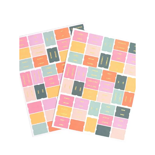 Bible Tabs Sheet