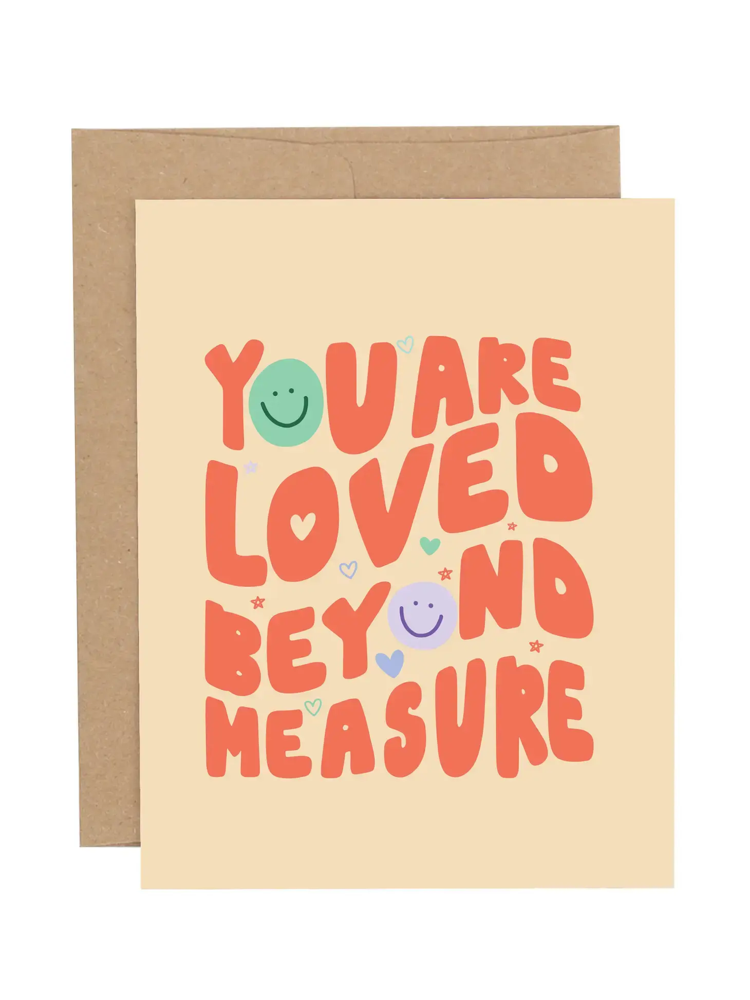 Loved Beyond Measure Religious Greeting Card