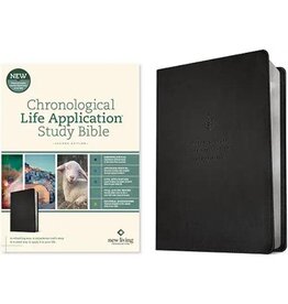 NLT Chronological Life App. Study Bible, (2nd Ed.) Ebony Leaf