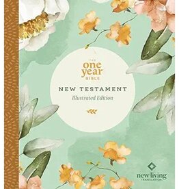NLT The One Year Bible New Testament (Illustrated Edition) Floral Paradise