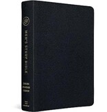 ESV Men's Study Bible - Genuine Leather, Black