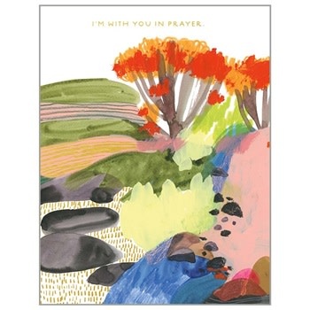 Scenic Vista Sympathy Card