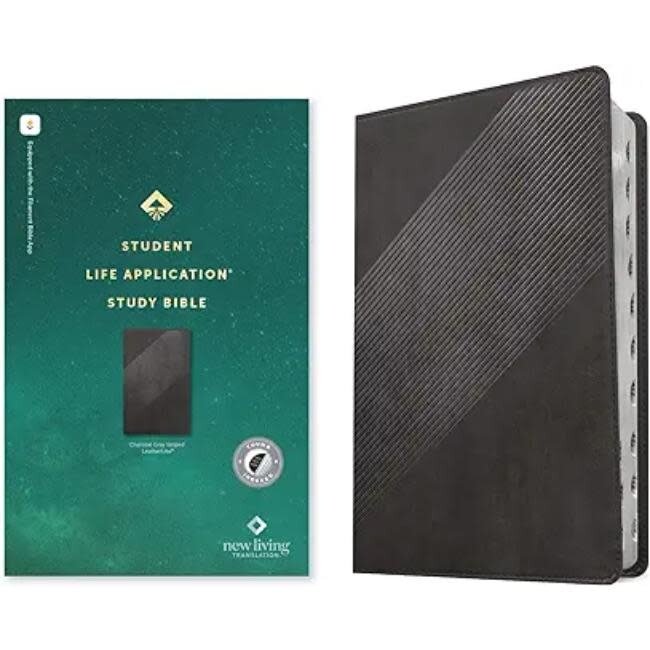 NLT Student Life App. Study Bible, Filament Enabled Ed. - Charcoal Indexed