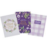 Blessed is the One Large Notebook Set - Jeremiah 17:7 - Lamentations 3:22-23