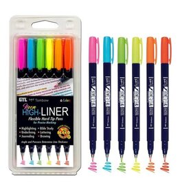 Neon High-Liner Flexible Hard-Tip Pens