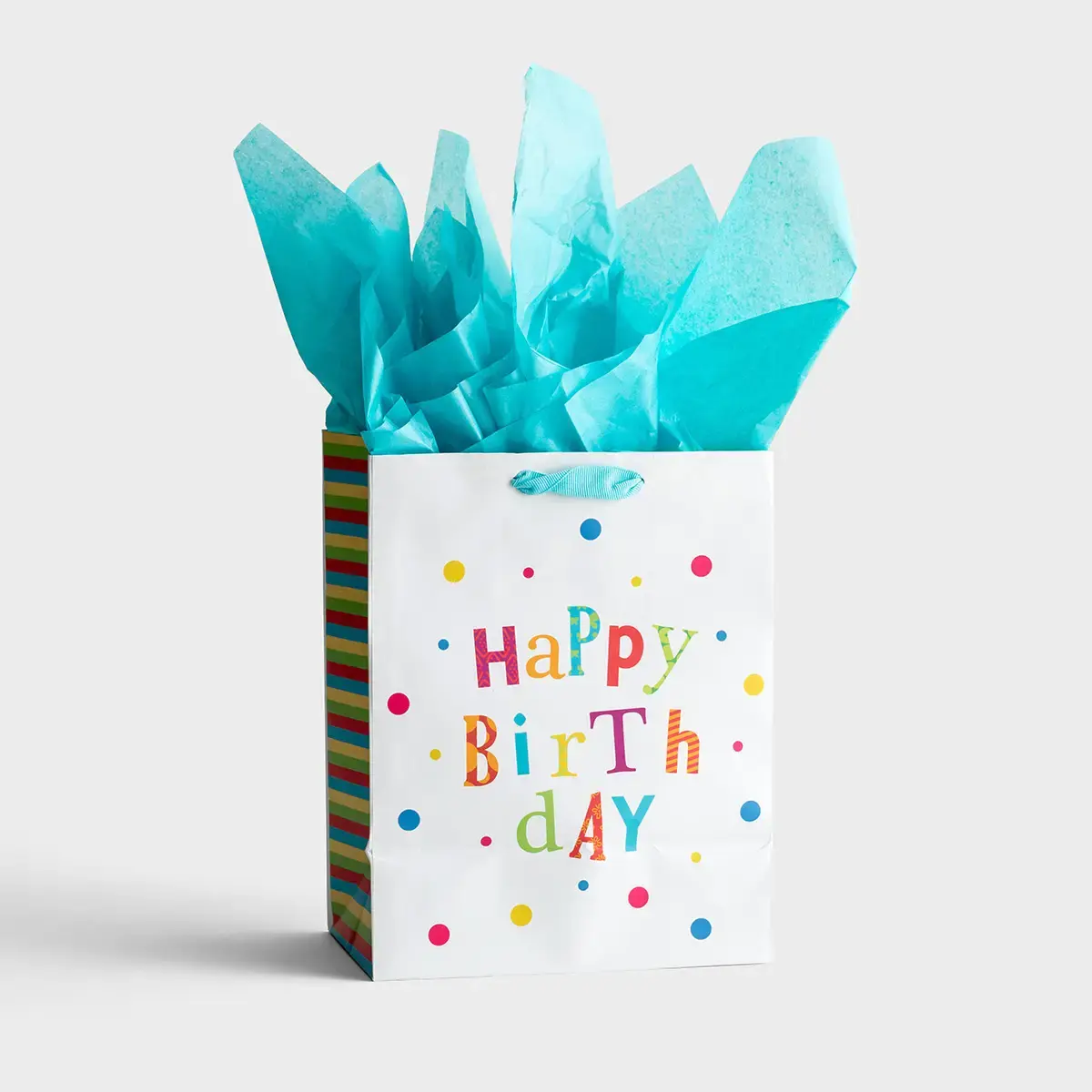 Happy Birthday Medium Gift Bag with Tissue