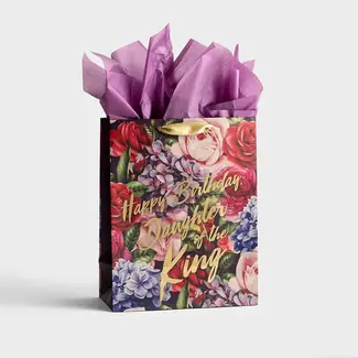 Daughter of the King Birthday Large Gift Bag