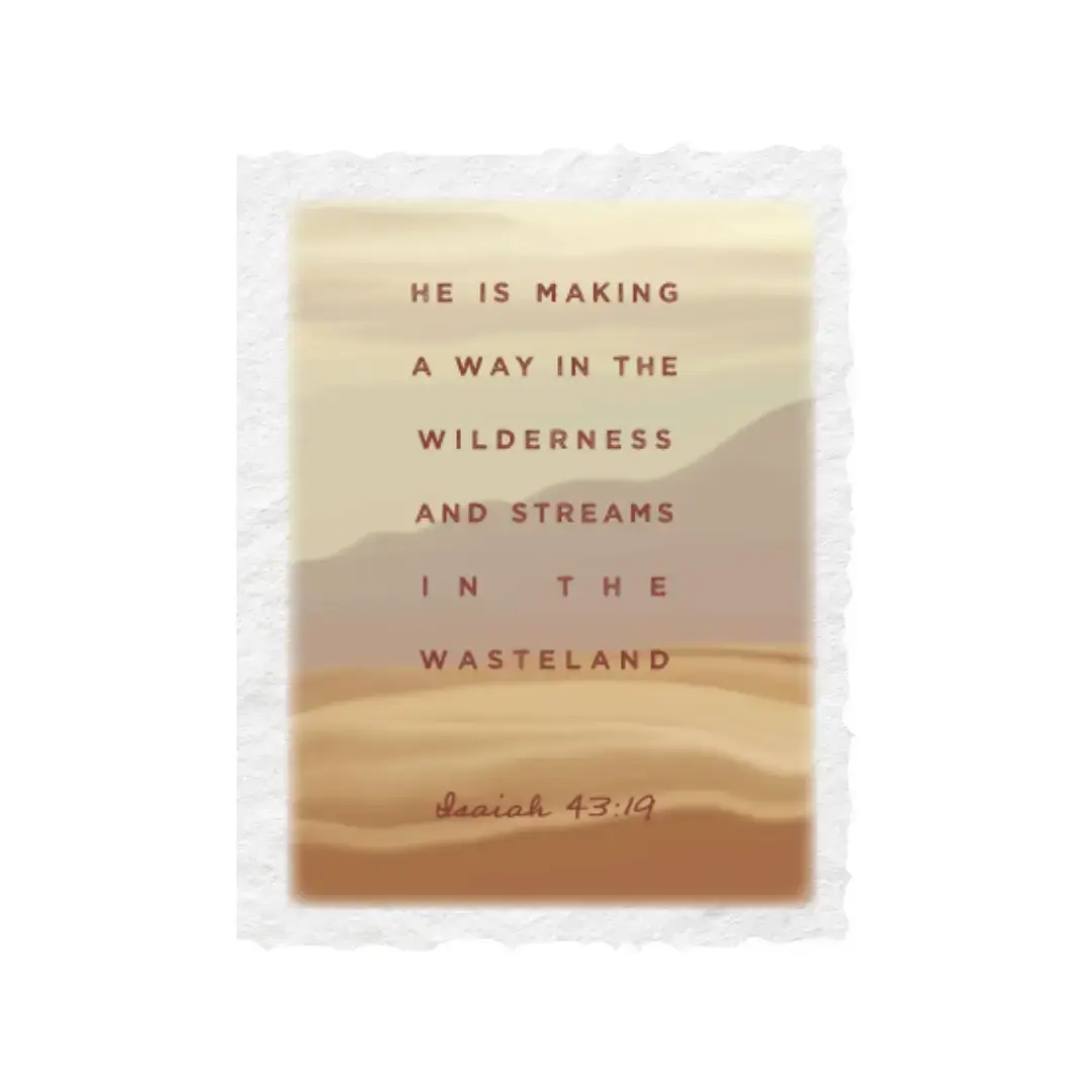 He Is Making A Way | Christian Religious Greeting Card