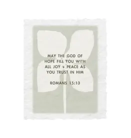 Joy + Peace Romans 15:13 | Christian Religious Greeting Card