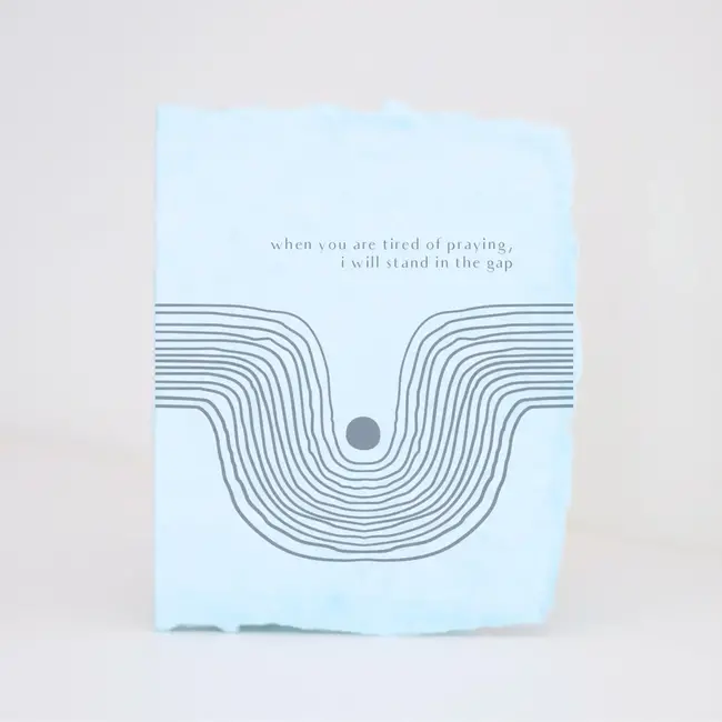 Standing in the Gap | Religious Greeting Card