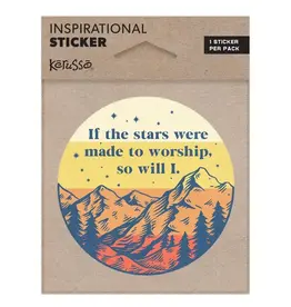 Stars Were Made To Worship Sticker