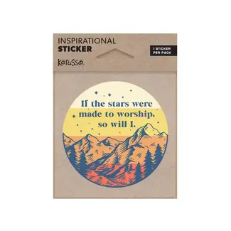 Stars Were Made To Worship Sticker