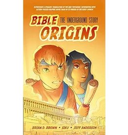 Bible Origins (New Testament + Graphic Novel Origin Stories), Hardcover, Orange