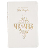 Mr. & Mrs. 366 Devotions for Couples White Faux Leather Devotional