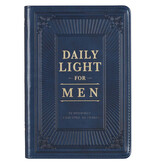 Daily Light for Men Blue Faux Leather Devotional