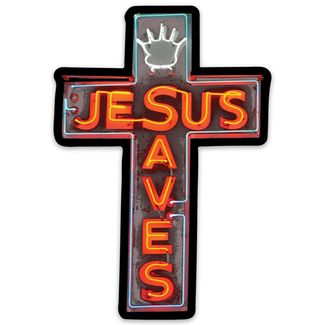 Jesus Saves Sticker