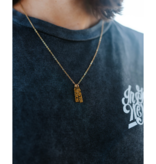 Jesus Saves Gold Necklace