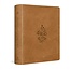 ESV Journaling Study Bible - TruTone® over Board, Nubuck Caramel