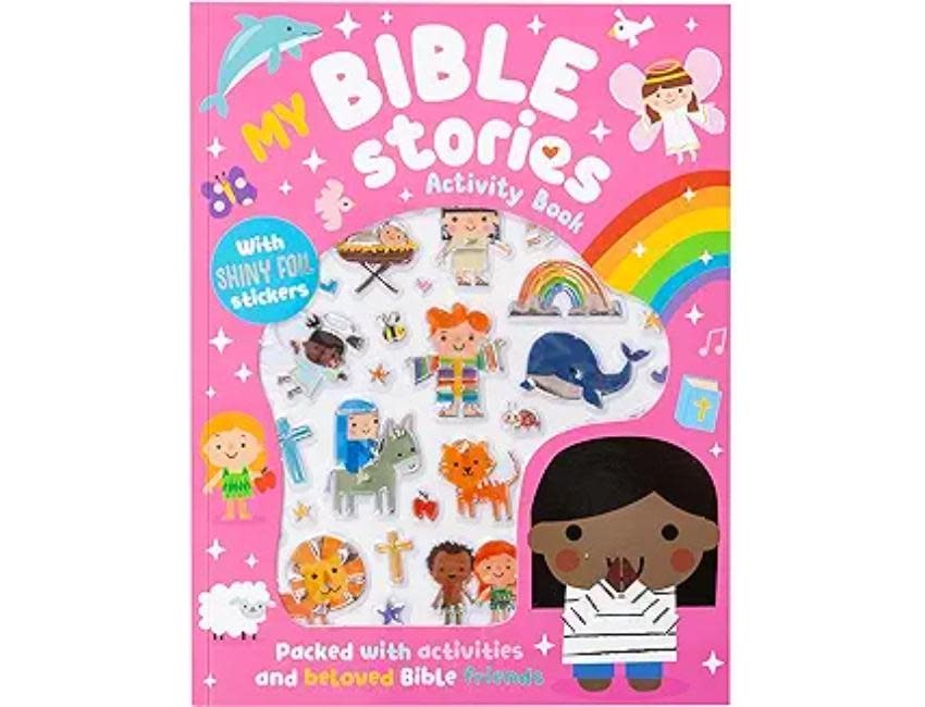 My Bible Stories Activity Book - Pink