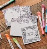 Scripture Memory Cards - Coloring Floral