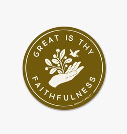 Great Is Thy Faithfulness Sticker