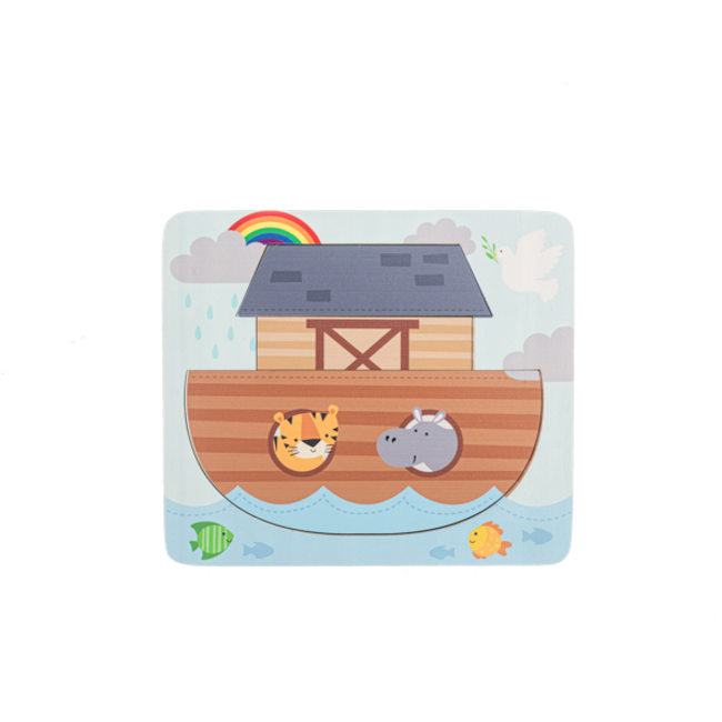 Wooden Noah's Ark Layered Puzzle