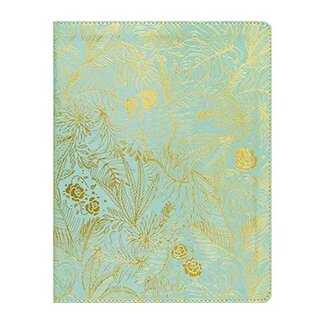 NIV, Journal the Word Bible for Women (Perfect for Note-Taking), Leathersoft, Teal, Red Letter, Comfort Print