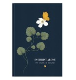 In Christ Alone Embroidered Journal