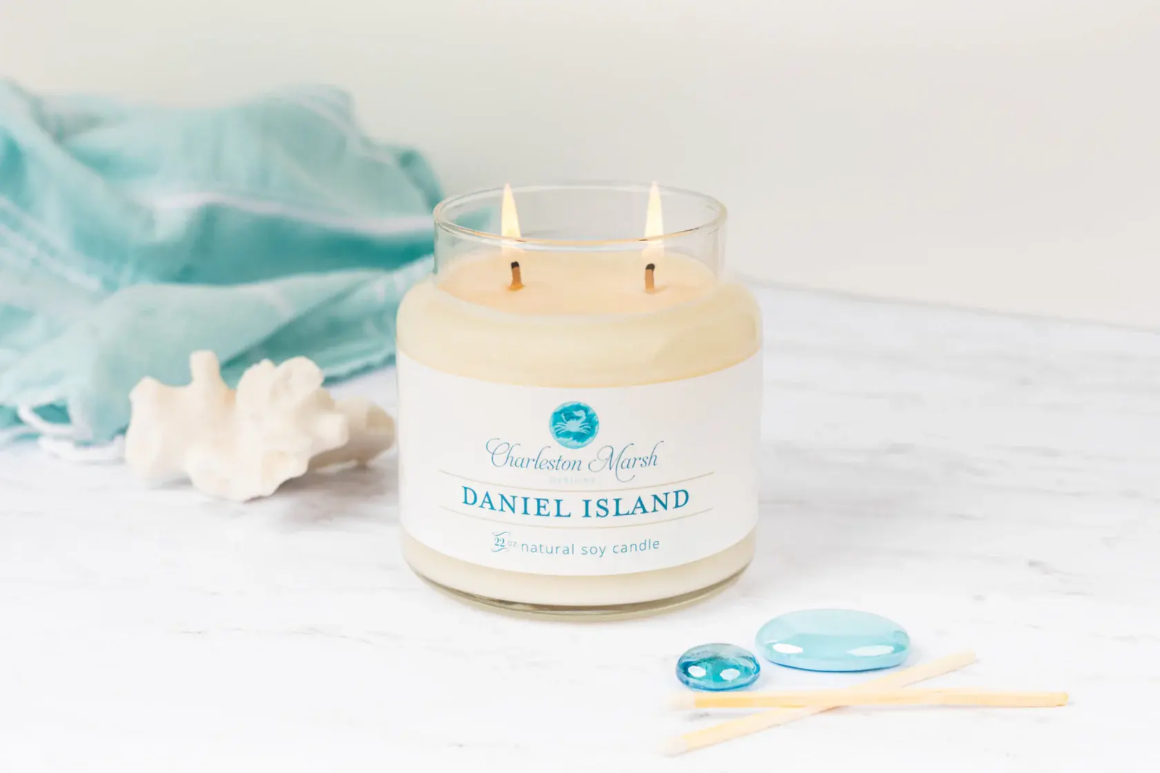Charleston Marsh Candle - Daniel Island 15 oz