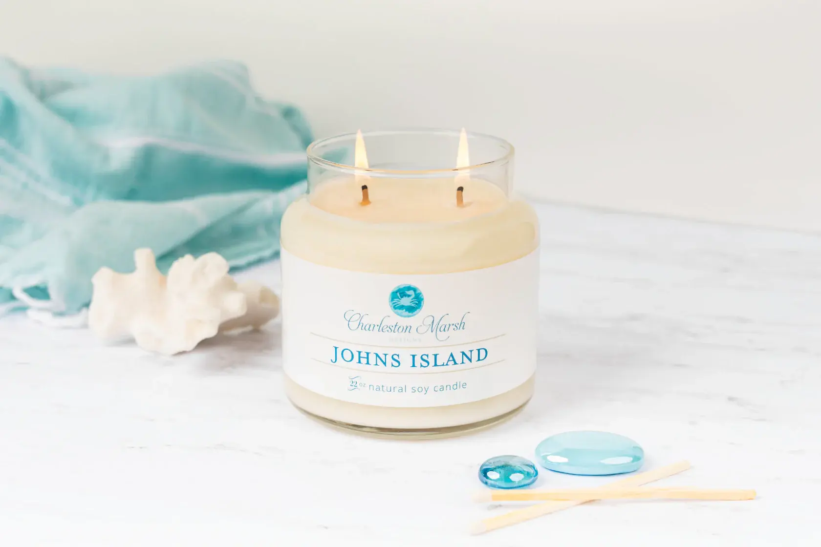Charleston Marsh Candle - John's Island 15 oz
