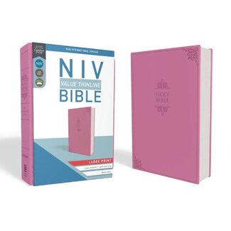 NIV Value Thinline Bible Large Print - Orchid