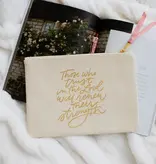 Isaiah 40:31 Accessory Pouch - Natural