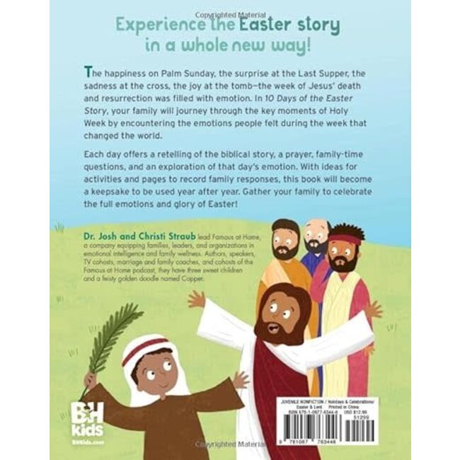 10 Days of the Easter Story: A Family Experience Through the Feelings of Holy Week