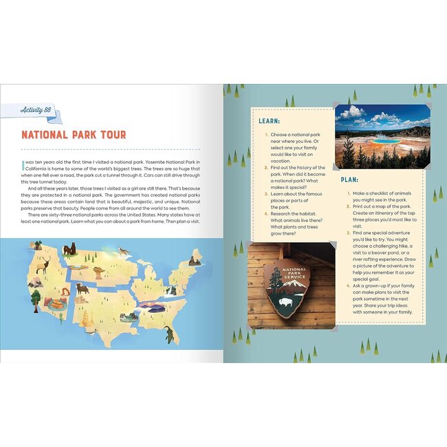 100 Days of Adventure: Nature Activities, Creative Projects, and Field Trips for Every Season