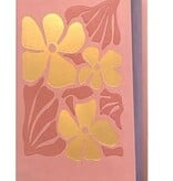 NLT Kids Bible, Thinline Reference Edition, Leatherlike, Tropical Flowers Dusty Pink, Red Letter
