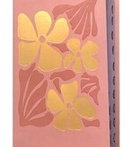 NLT Kids Bible, Thinline Reference Edition, LeatherLike, Indexed, Tropical Flowers Dusty Pink, Red Letter