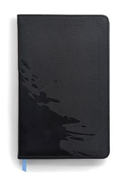 NLT Student Bible, Thinline Reference, Filament-Enabled Edition, LeatherLike, Overflow Black, Red Letter