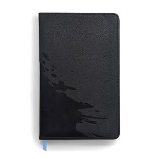 NLT Student Bible, Thinline Reference, Filament Enabled (LeatherLike, Overflow Black, Indexed, Red Letter