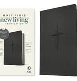 NLT Premium Value Thinline Bible, Filament-Enabled Edition, LeatherLike, Trinity Cross Black