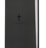 NLT Large Print Premium Value Thinline Bible, Filament-Enabled Edition, LeatherLike, Black Cross