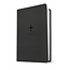 NLT Large Print Premium Value Thinline Bible, Filament-Enabled Edition, LeatherLike, Black Cross