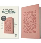 NLT Premium Value Thinline Bible, Filament-Enabled Edition, LeatherLike, Dusty Pink Vines